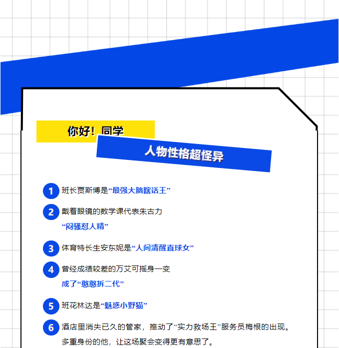 开心麻花悬疑作怪喜剧《同学会不会》